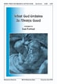 What God Ordains Is Always Good SATB choral sheet music cover
